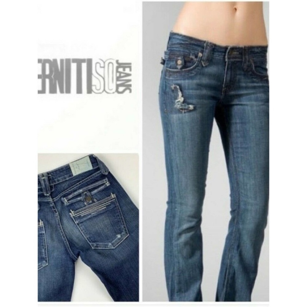 Taverniti SO Janis Bootcut Blue Jeans Size 27